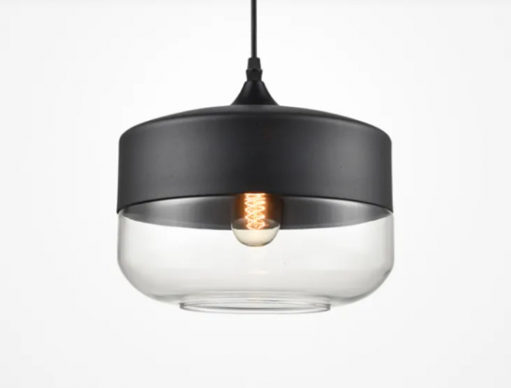 Подвесной светильник ImperiumLoft NORD D D25 Black/Transparent 190506-26