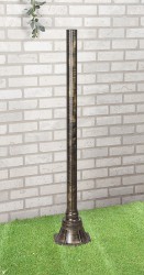 Столб для светильника Type-F 120см черное золото