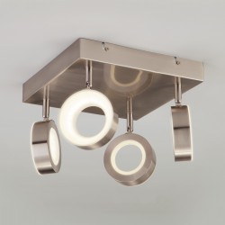 Потолочный светильник Eurosvet 20065/4 сатин-никель Frisco