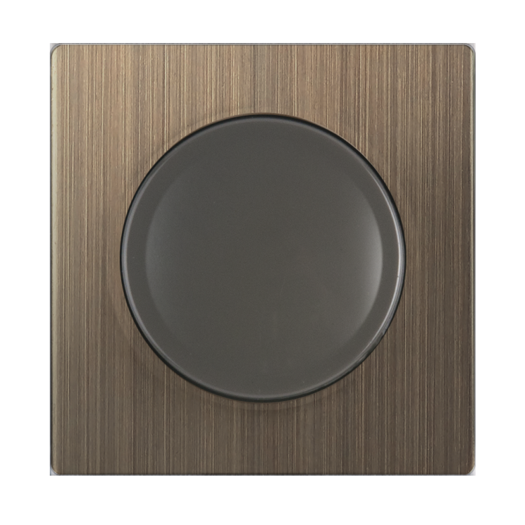 Накладка для диммера бронзовый Werkel WL12-DM-CP