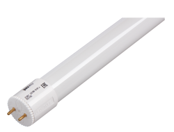 Лампа светодиодная JazzWay T8-600PL G13 10W (800lm) 90led матов. 4000K 4K 600x26 пластик