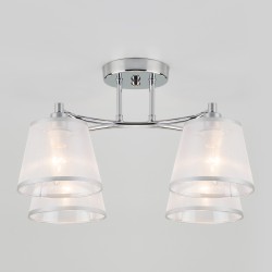 Потолочный светильник  Eurosvet Cornetto 60094/4 хром