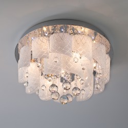 Потолочный светильник  Eurosvet Cascade 80117/8 хром/белый