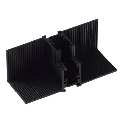 Соединитель стена-потолок для встраиваемого шинопровода SUPER5 ST Luce Черный  ST066.409.11