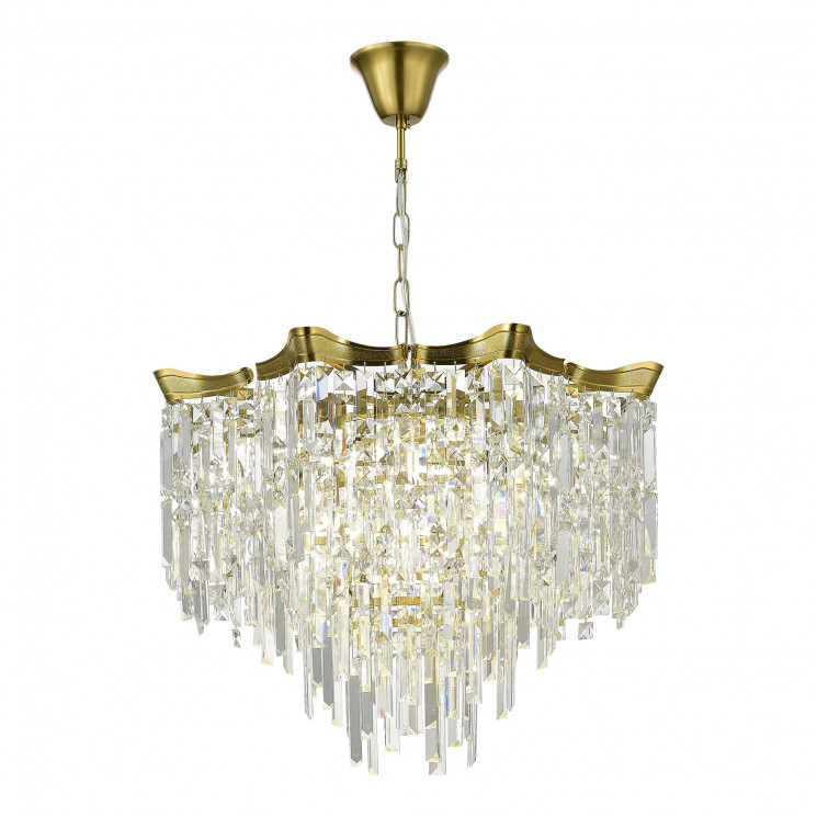 Светильник подвесной ST Luce Латунь/Прозрачный E14 10*60W          SL1659.303.10