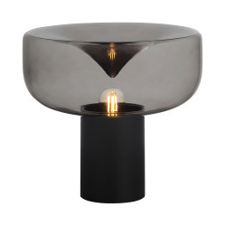 Прикроватная лампа ST Luce Черный/Дымчатый E27 1*40W          SL6014.404.01