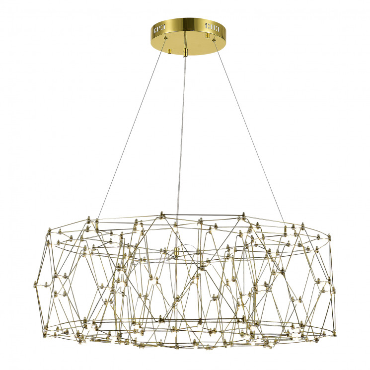 Светильник подвесной ST Luce Золотистый/Прозрачный LED 1*48W 4000K         SL6602.203.48