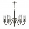 Светильник подвесной ST Luce никиль/прозрачный E14 6*40W          SL2005.103.06