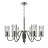 Светильник подвесной ST Luce никиль/прозрачный E14 6*40W          SL2005.103.06