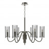Светильник подвесной ST Luce никиль/прозрачный E14 6*40W          SL2005.103.06