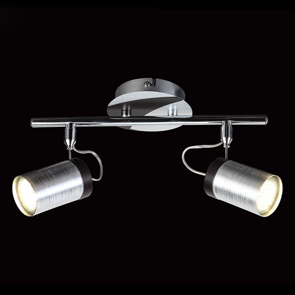 Светильник Eurosvet 20044/2 хром/черный