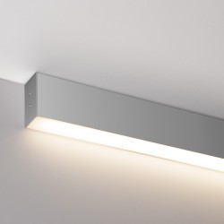 Линейный светодиодный накладной односторонний светильник Elektrostandard LS-02-1-128-21-4200-MS