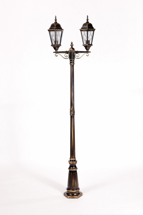 Уличный фонарный столб YAOHUALUX 91409MA Gb ромб ASTORIA 2M