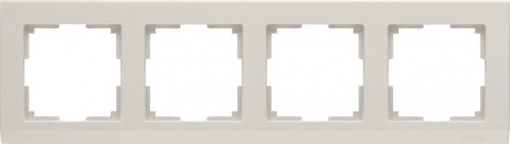 Рамка на 4 поста Werkel W0041803 (Stark WL04-Frame-04 Слоновая кость)