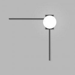 Настенный светильник Eurosvet 40035/1 черный жемчуг Fredo