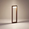 Ландшафтный светильник ODEON LIGHT 7118/12GL коричневый/металл IP65 LED 12W 800Лм 3000K 220~240V 115° TWINSET Ширина 17,6 см Высота 65 см 