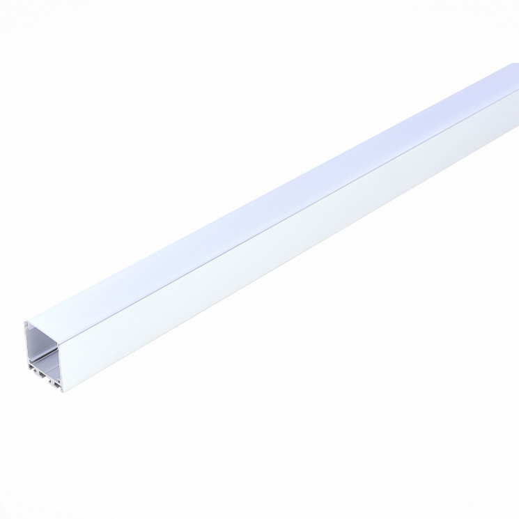 Накладной алюминиевый профиль с рассеивателем(к-т: 2 загл) ST-Luce    ST017.129.09