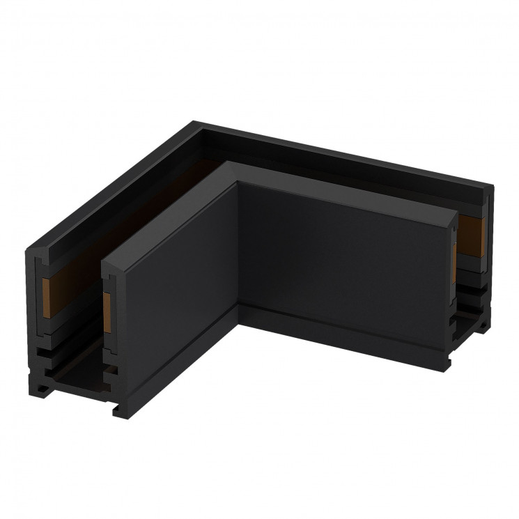 Соединитель потолок-потолок для накладного шинопровода SUPER5 ST Luce Черный ST065.409.15