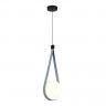 Светильник подвесной ST Luce Черный, Голубой/Белый E27 1*60W         SL2002.423.01