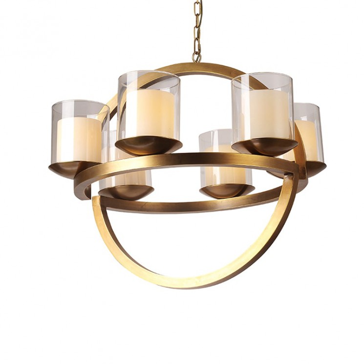 Люстра подвесная Newport 35006/C brass