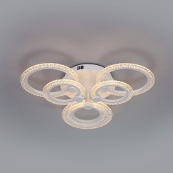 Накладная люстра Eurosvet 90226/6 белый Wellen