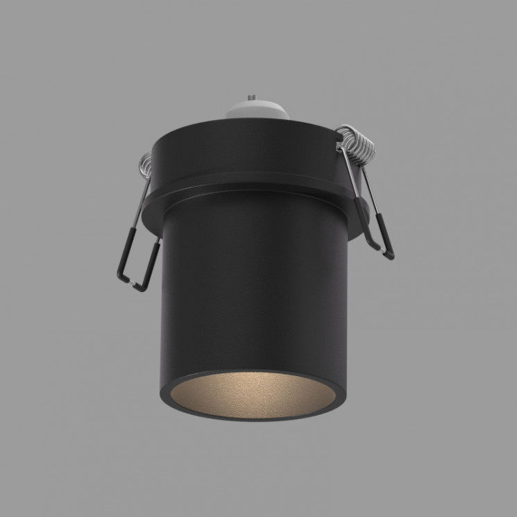 Встраиваемый светильник Elektrostandard 25005/01 GU10 чёрный Moll
