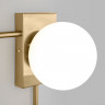 Настенный светильник Eurosvet 40035/1 латунь Fredo