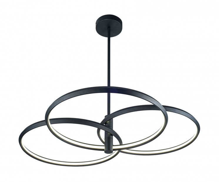 Kink Light 08203,19P(4000K) Люстра Тор-Трио черный d101 h150 Led 54w (4000k)