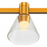 Магнитный трековый светильник FARM Золотистый LED 1*3W 3000K 89Lm Ra90 120 IP20 D90xH102 24V FARM    ST814.206.03