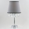 Настольный светильник Eurosvet 01036/1 хром/прозрачный хрусталь Strotskis Opera